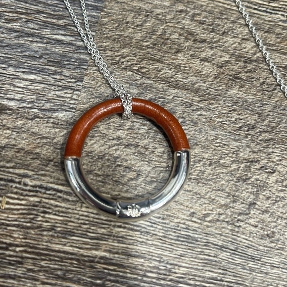 Lauren Ralph Lauren
36" Leather Ring Pendant Necklace - Picture 7 of 10
